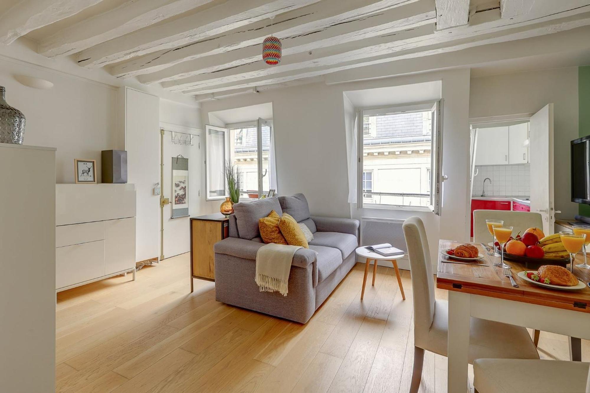 Appartamento Pompidou & Central - 1br - Cityapartmentstay